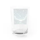 ほっこり絵音舎のほしのおともだち Water Glass :back