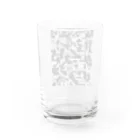 mxmllのドット Water Glass :back