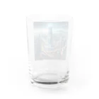 不思議なくうかんの現代版バベルの塔 Water Glass :back