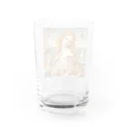 だんのんのボッティチェリのヴィーナスは猫が大好き Water Glass :back