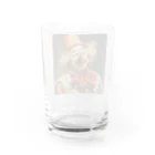 AQUAMETAVERSEのピエロ　なでしこ1478 Water Glass :back