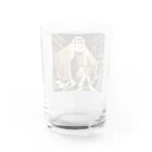 kotpopのOwl and knowledge Water Glass :back