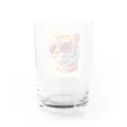 AQUAMETAVERSEのサングラスをかけた可愛いトラ Marsa 106 Water Glass :back