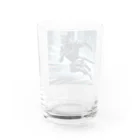 lonely_wolfの閃光を切り裂くチーター・ブレード Water Glass :back