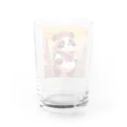 crazypanda2の冒険パンダ Water Glass :back