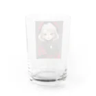 AQUAMETAVERSEのタータンチエクの服を着た少女　なでしこ1478 Water Glass :back