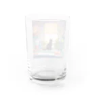 chinenroiのキッチンとねこ Water Glass :back