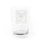 ぱぐ✩.*˚パグ✩.*˚PUG✩.*˚の後光が差すパグ Water Glass :back