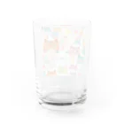 F2 Cat Design Shopのbeloved cats 002 Water Glass :back