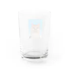 ギズモと琥珀の証明写真 Water Glass :back