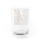 DREAMHOUSEの犬！(バセットハウンド) Water Glass :back