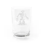 taka8907のSalvage Warrior Water Glass :back