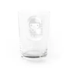 itanki3のアルミホイルこけし Water Glass :back