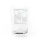 keikei5の今日の主役は、レスキュー犬のといちゃん！ Water Glass :back