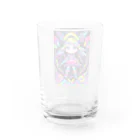 GUMIKOのカラフルな宇宙の冒険Girl Water Glass :back