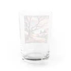 bobokeの桜 Water Glass :back