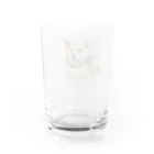 panchanphotoanimalsの豆柴こまりのグラス Water Glass :back