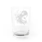 SUMIeの蜜柑色と女性 Water Glass :back