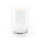 Chop StoreのPOPな街並み Water Glass :back