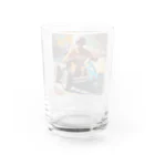 qloのゴーカートグランマ Water Glass :back