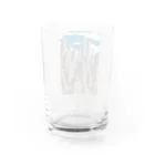 Chop Storeの都会の街並み Water Glass :back