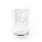 qloのGOOD BOY大統領 Water Glass :back