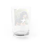 IROTOPIA🐾のダックスフントのリアムくん Water Glass :back