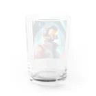 okarock8888の宇宙刑事トムソン Water Glass :back