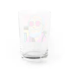 みんとの陽気なサングラスおじさん Water Glass :back