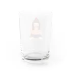 平和がいちばん屋さん（作：のんたこちゅ）の粘土になったのんたこちゅ Water Glass :back