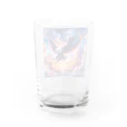 creatoonの空と大鷹 Water Glass :back