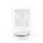 君に決めた！の桜 Water Glass :back