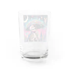 かるるんショップの骸骨紳士シリーズ　おニューの傘 Water Glass :back