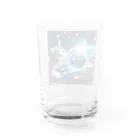 kochi-51の宇宙猫 Water Glass :back