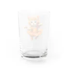 ハッピー・ディライト・ストアのバレリーナ子猫 グラス反対面