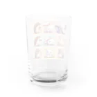 morito-suzuriのもりのなかまたち Water Glass :back