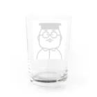 コトアート: 「私はわたし、人は人」のぼく教授 Water Glass :back