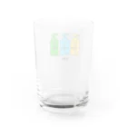 Little Machoのお風呂トリオ Water Glass :back