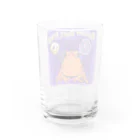 かえるはるきのこ（RURUKO)のモウドクフキヤガエル Water Glass :back