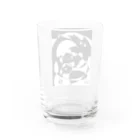 Raitaaa-Reeの黒色世界 Water Glass :back