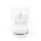 sofhia_shop_2190の美女とサーフィン Water Glass :back