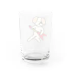 チワシーのくるみのチワシーのバンドマン Water Glass :back