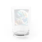 podotataのマグニフィセント地球 Water Glass :back