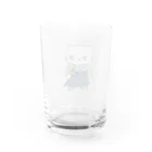 ふうこジャスミンのつり目ねこサムライ Water Glass :back