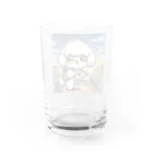 keikei5の華やかで愛らしいトイプードル Water Glass :back