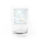 太陽の手の水の妖精 Water Glass :back