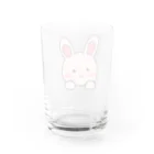 うさぎショップ！！のうさぎん Water Glass :back