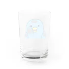 呑んだくれペンギンズのそんな顔されたら飲みにくいグラス Water Glass :back