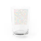 yumekanaのレトロな雰囲気が漂う、ユニークなデザイン。 Water Glass :back