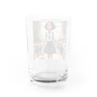 terurun19の海外の小学生 Water Glass :back